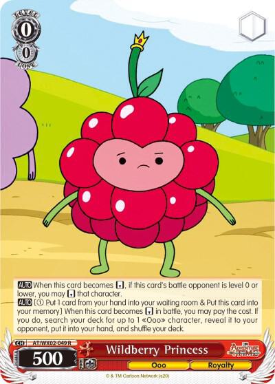 Wildberry Princess, Adventure Time AT/WX02-049 R