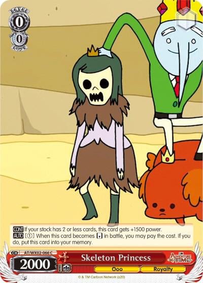 Skeleton Princess, Adventure Time AT/WX02-066 C