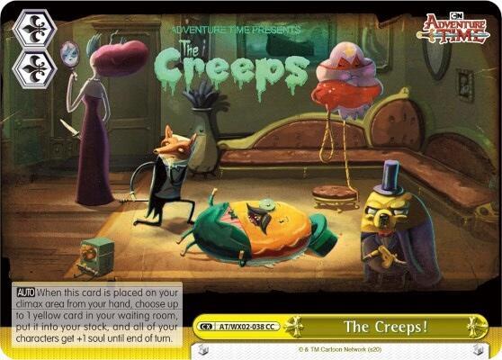 The Creeps!, Adventure Time AT/WX02-038 CC