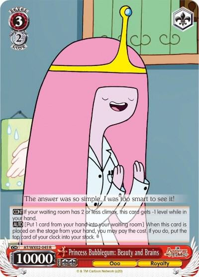 Princess Bubblegum: Beauty and Brains, Adventure Time AT/WX02-045 R