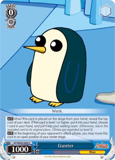 Gunter, Adventure Time AT/WX02-084 U