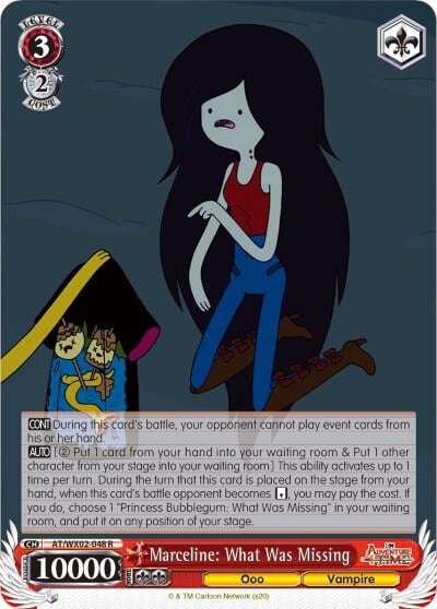 Marceline: What Was Missing, Adventure Time AT/WX02-048 R