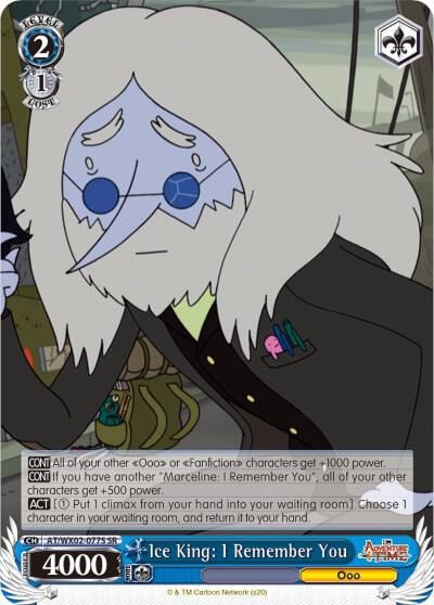 Ice King: I Remember You (SR), Adventure Time AT/WX02-077S SR
