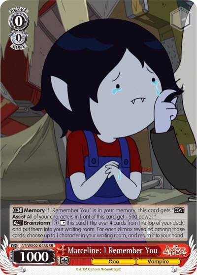 Marceline: I Remember You (SR), Adventure Time AT/WX02-043S SR