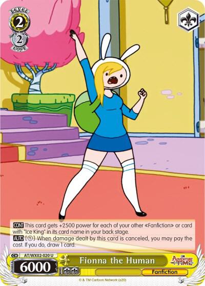 Fionna the Human, Adventure Time AT/WX02-020 U