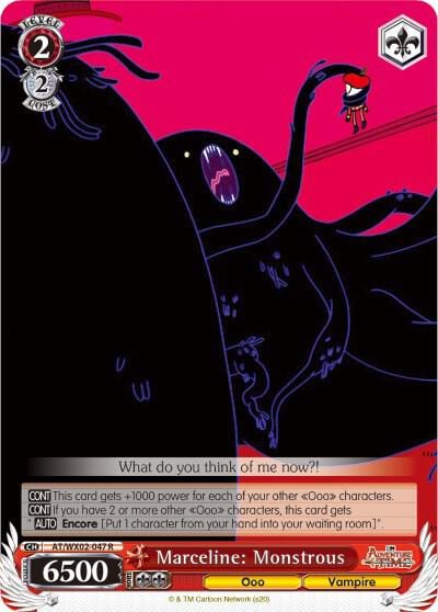 Marceline: Monstrous, Adventure Time AT/WX02-047 R