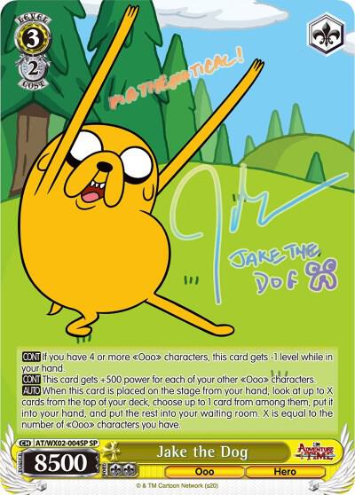 Jake the Dog (SP), Adventure Time AT/WX02-004SP SP