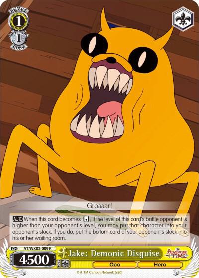 Jake: Demonic Disguise, Adventure Time AT/WX02-009 R