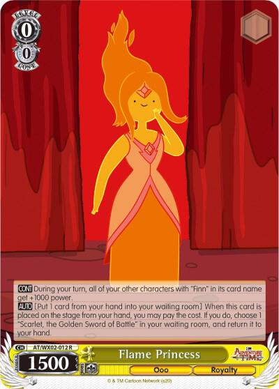 Flame Princess, Adventure Time AT/WX02-012 R
