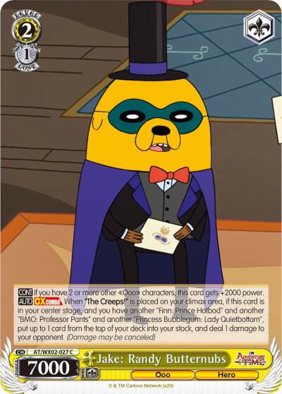 Jake: Randy Butternubs, Adventure Time AT/WX02-027 C