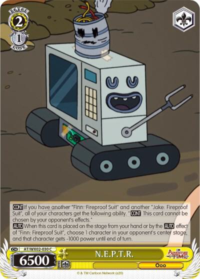 N.E.P.T.R., Adventure Time AT/WX02-030 C