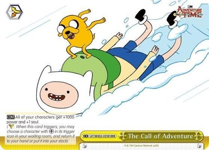 The Call of Adventure (RRR), Adventure Time AT/WX02-035R RRR