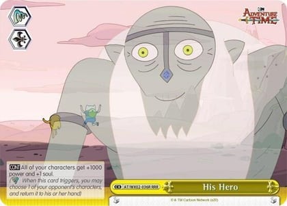 His Hero (RRR), Adventure Time AT/WX02-036R RRR