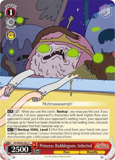 Princess Bubblegum: Infected, Adventure Time AT/WX02-061 C