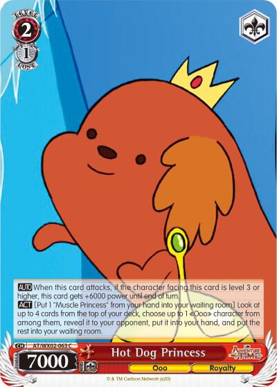 Hot Dog Princess, Adventure Time AT/WX02-063 C