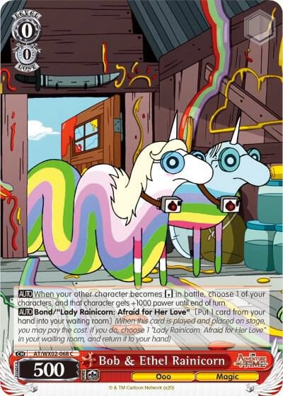 Bob & Ethel Rainicorn, Adventure Time AT/WX02-068 C