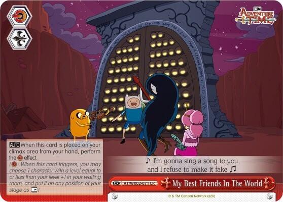 My Best Friends In The World, Adventure Time AT/WX02-071 CR