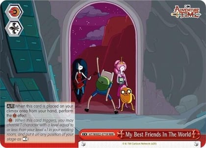 My Best Friends In The World (RRR), Adventure Time AT/WX02-071R RRR