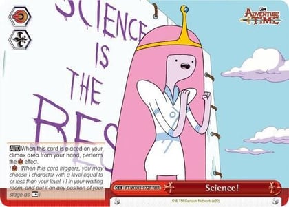 Science! (RRR), Adventure Time AT/WX02-072R RRR