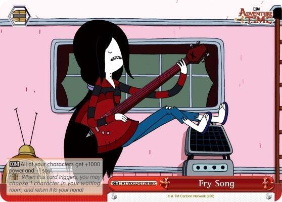 Fry Song (RRR), Adventure Time AT/WX02-073R RRR