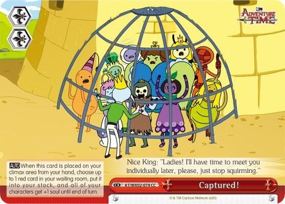 Captured!, Adventure Time AT/WX02-074 CC
