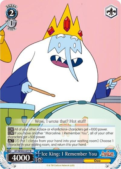 Ice King: I Remember You, Adventure Time AT/WX02-077 R