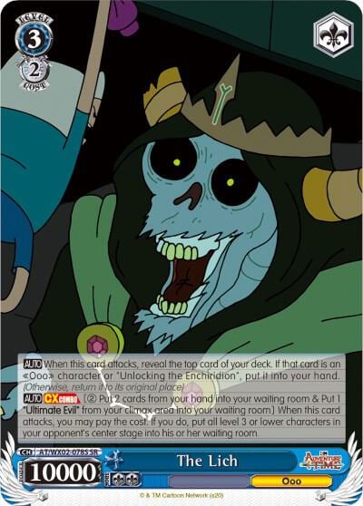 The Lich (SR), Adventure Time AT/WX02-078S SR