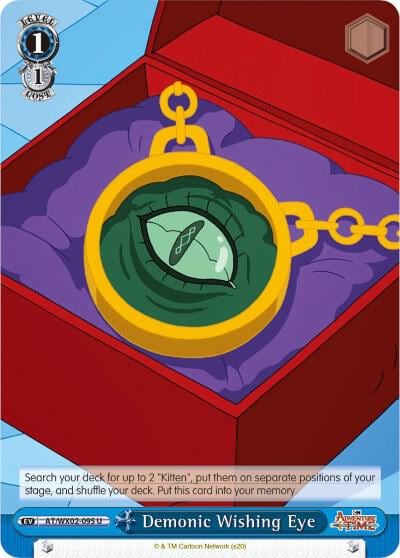 Demonic Wishing Eye, Adventure Time AT/WX02-095 U