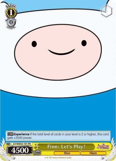 Finn: Let's Play!, Adventure Time AT/WX02-101 PR