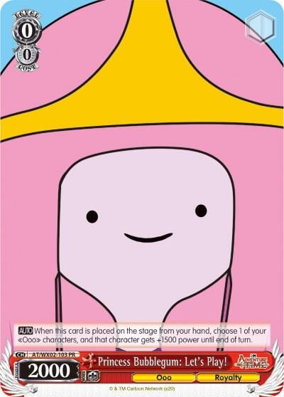 Princess Bubblegum: Let's Play!, Adventure Time AT/WX02-103 PR