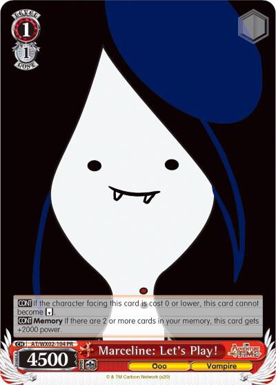 Marceline: Let's Play!, Adventure Time AT/WX02-104 PR