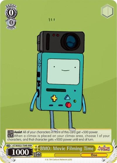 BMO: Movie Filming Time (RRR), Adventure Time AT/WX02-T04R RRR