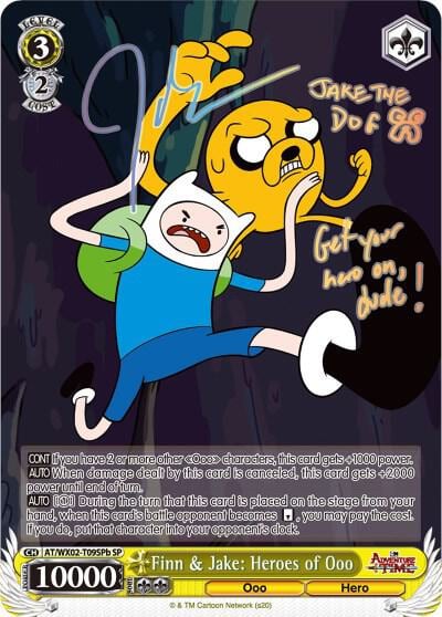 Finn & Jake: Heroes of Ooo (SP) (B), Adventure Time AT/WX02-T09SPb SP