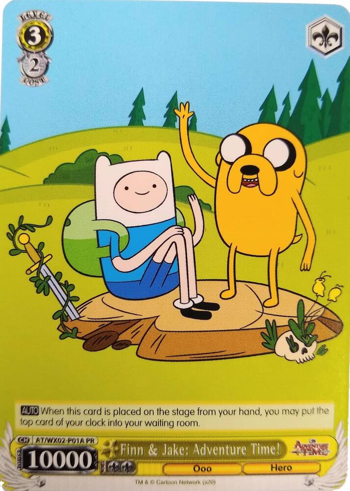 Finn & Jake: Adventure Time!, Adventure Time AT/WX02-P01A PR