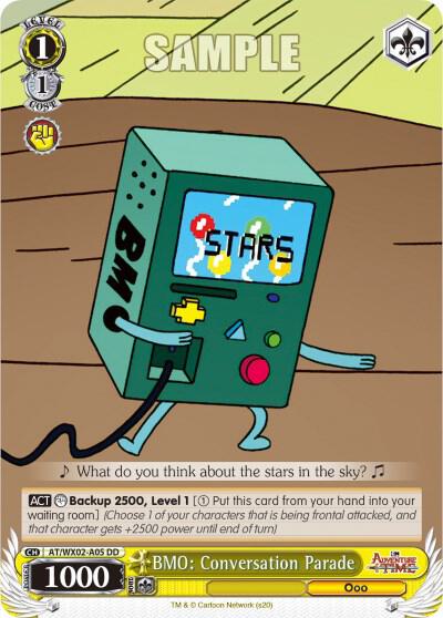 BMO: Conversation Parade, Adventure Time AT/WX02-A05