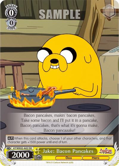 Jake: Bacon Pancakes, Adventure Time AT/WX02-A02