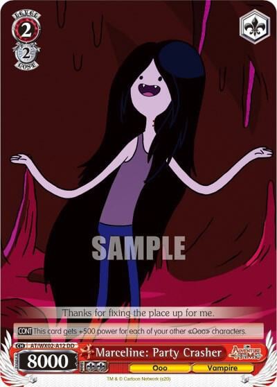 Marceline: Party Crasher, Adventure Time AT/WX02-A12