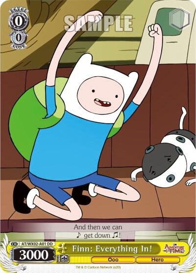 Finn: Everything In!, Adventure Time AT/WX02-A01