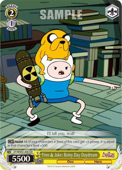Finn & Jake: Rainy Day Daydream, Adventure Time AT/WX02-A06