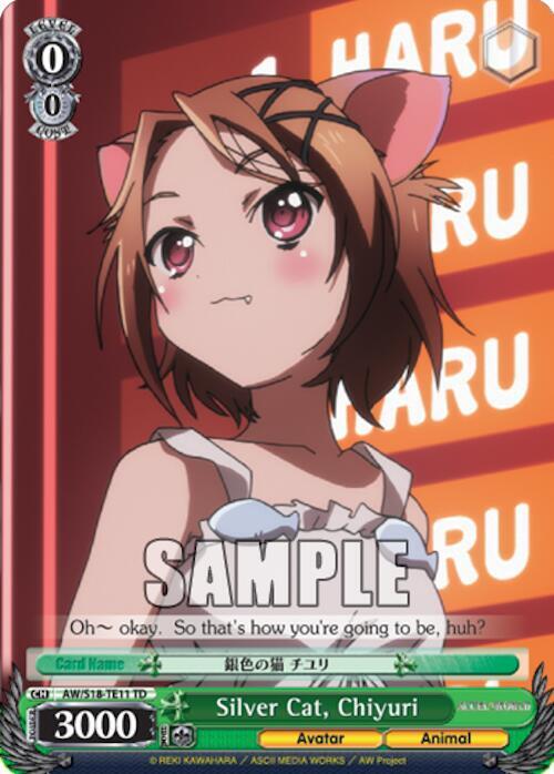 Silver Cat, Chiyuri, Accel World AW/S18-TE11 TD