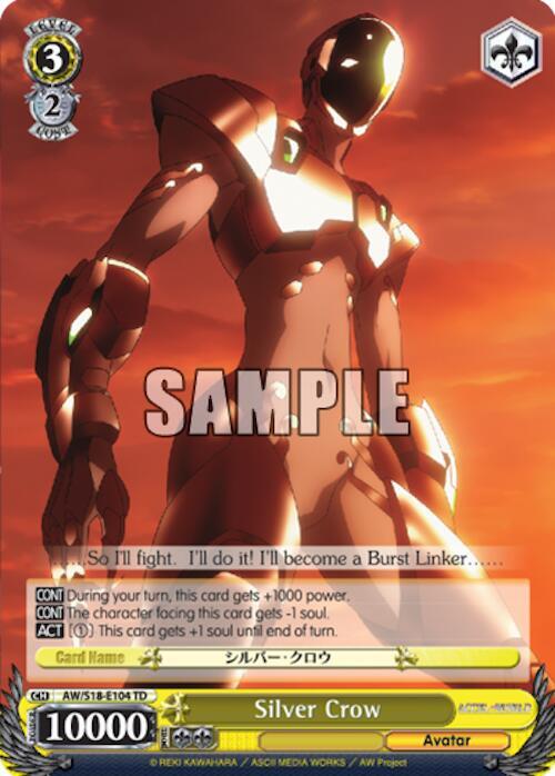 Silver Crow, Accel World AW/S18-E104 TD