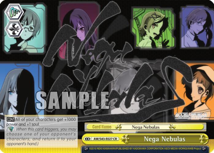 Nega Nebulas, Accel World -Infinite Burst- AW/S43-E027 CR