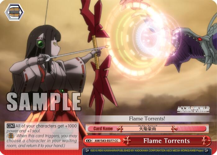 Flame Torrents, Accel World -Infinite Burst- AW/S43-E077 CC