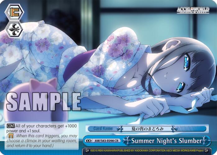 Summer Night's Slumber, Accel World -Infinite Burst- AW/S43-E098 CR