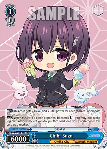 Chibi Suzu, Ayakashi Triangle AYT/W110-E104 PR