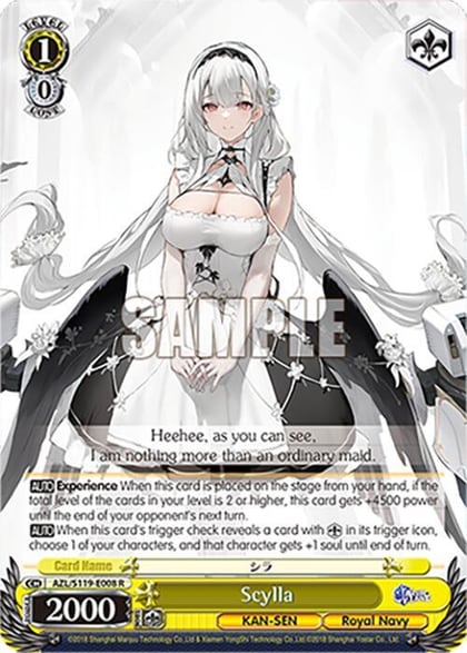 Scylla, Azur Lane Vol. 2 AZL/S119-E008 R