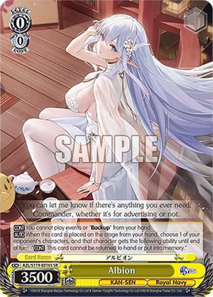 Albion (SR), Azur Lane Vol. 2 AZL/S119-E016S SR