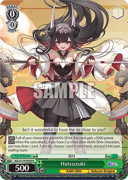 Hatsuzuki, Azur Lane Vol. 2 AZL/S119-E040 R