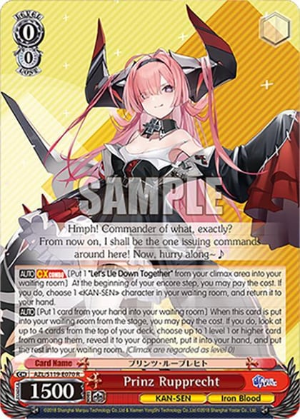 Prinz Rupprecht, Azur Lane Vol. 2 AZL/S119-E070 R