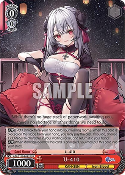 U-410 (SR), Azur Lane Vol. 2 AZL/S119-E085S SR
